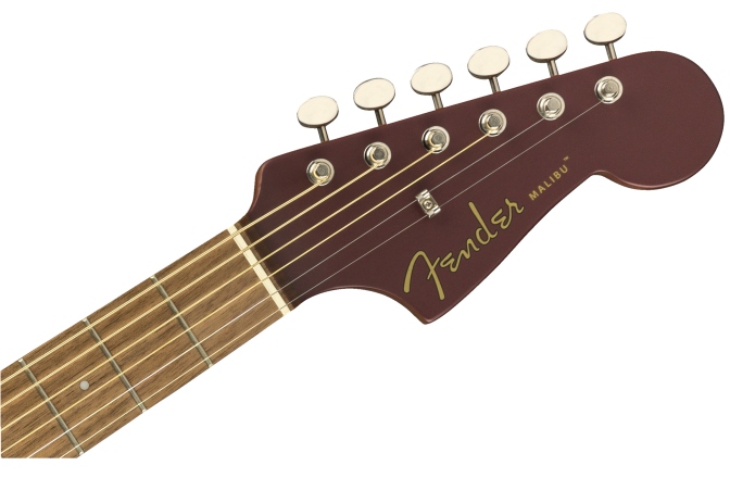 Chitară Electro-Acustică Fender Malibu Player Walnut Fingerboard Burgundy Satin