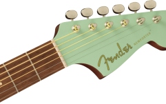 Chitară Electro-Acustică Fender Newporter Player, Walnut Fingerboard, White Pickguard, Surf Green