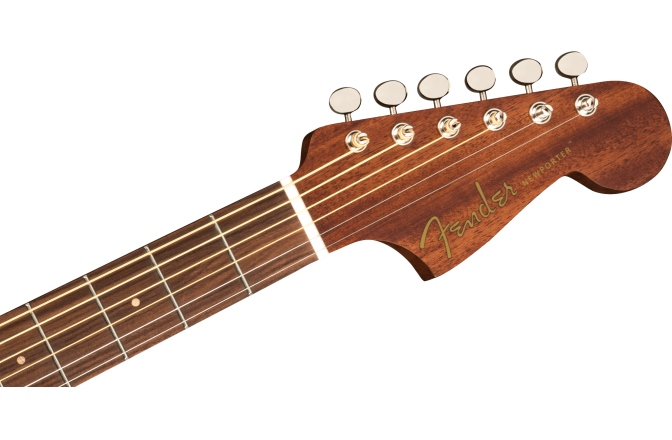 Chitară Electro-Acustică Fender Newporter Special with Gig Bag All Mahogany Pau Ferro Fingerboard Natural