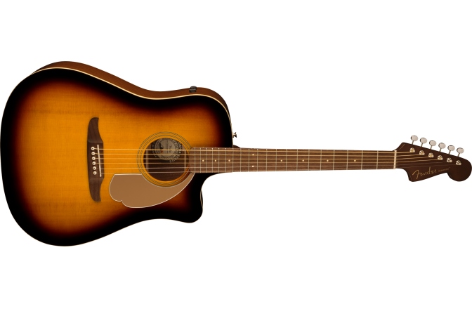 Chitară Electro-Acustică Fender Redondo Player Solid Spruce / Sapele Sunburst