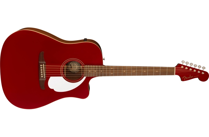 Chitară Electro-Acustică Fender Redondo Player Walnut Fingerboard Candy Apple Red