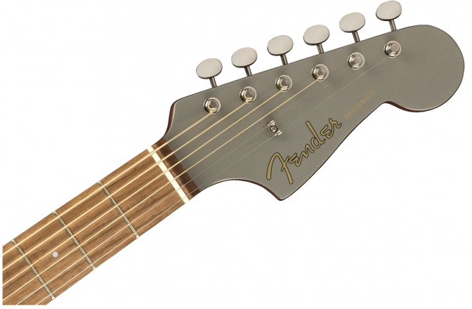 Chitară Electro-Acustică Fender Redondo Player, Walnut Fingerboard, Slate Satin