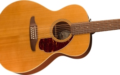 Chitară electro-acustică Fender Villager 12-String Walnut Fingerboard Tortoiseshell Pickguard Aged Natural