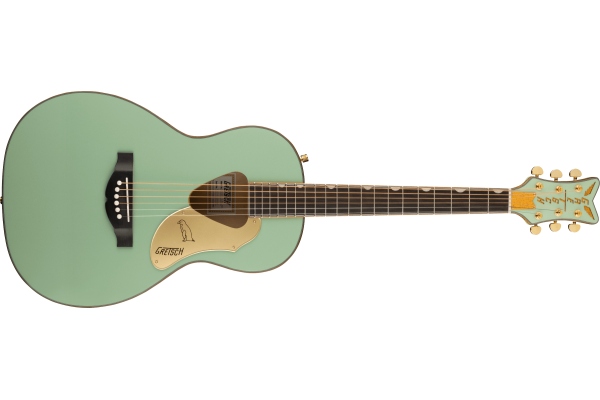 G5021E Rancher™ Penguin™ Parlor Acoustic/Electric Mint Metallic