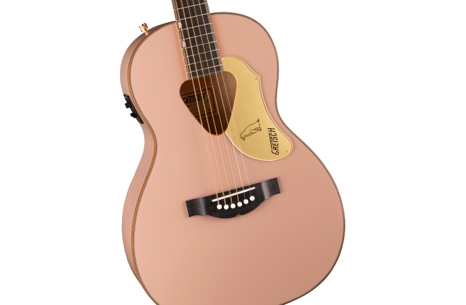 Chitară Electro-Acustică Gretsch G5021E Rancher™ Penguin™ Parlor Acoustic/Electric Shell Pink