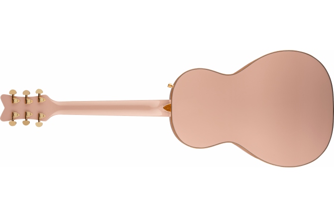 Chitară Electro-Acustică Gretsch Guitars G5021E Rancher™ Penguin™ Parlor Acoustic/Electric Shell Pink