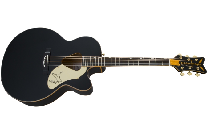 Chitară Electro-Acustică Gretsch Guitars G5022CBFE Rancher™ Falcon™ Jumbo Cutaway Acoustic/Electric Fishman Pickup System Black