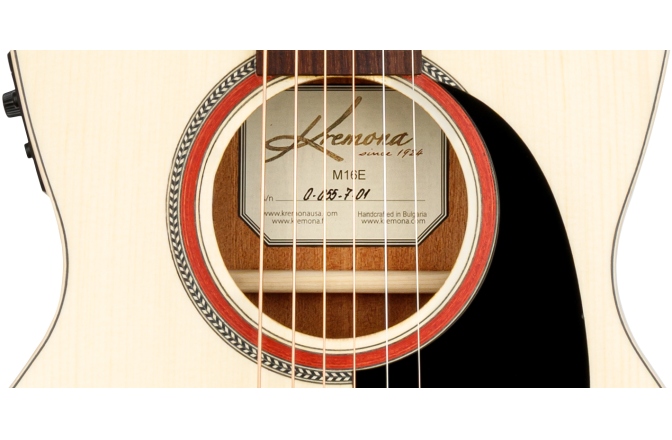 Chitară electro-acustică Kremona Parlor M16E Solid Spruce/Mahogany
