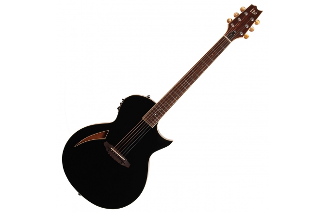 Chitara electro-acustica cu 6 corzi ESP LTD TL-6 BLK