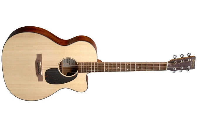 Chitară electro-acustică Martin Guitars OMC-10E Satin Sitka/Sap w/soft case