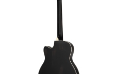 Chitară Electro-acustică Ortega Americana Series Resonator Guitar 6 String - Distressed Black / Antique Brass HW