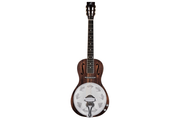 Americana Series Resonator Guitar 6 String - Whiskey Burst Matte / Chrome HW