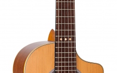 Chitară electro-acustică Ortega Requinto Series Pro 1/2 Acoustic Guitar + Bag