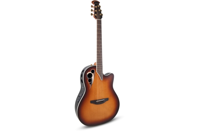 Chitară electro-acustică Ovation Celebrity Elite Deluxe CDX40-1G Vintage Sunburst Satin