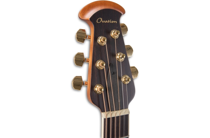 Chitară electro-acustică  Ovation Celebrity Elite Deluxe CDX40-5G Black Satin