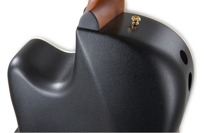 Chitară electro-acustică  Ovation Celebrity Elite Deluxe CDX40-5G Black Satin