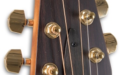Chitară electro-acustică Ovation Celebrity Elite Deluxe CDX40-PB-G Peach Burst Satin