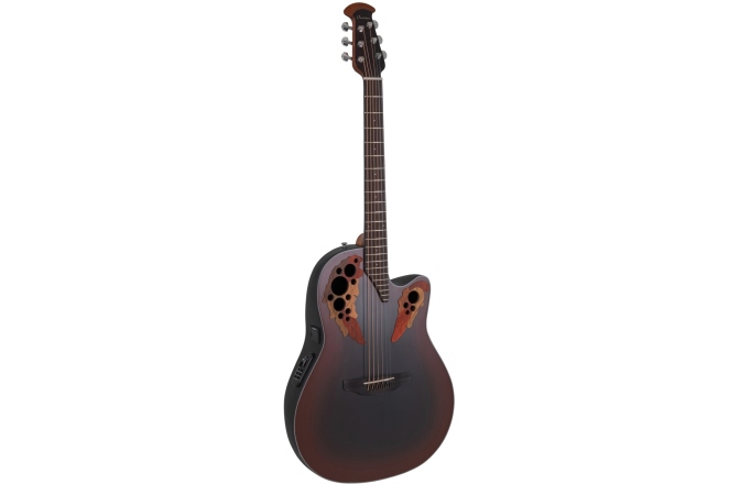 Chitara electro-acustica Ovation  Celebrity Elite Mid Cutaway Reverse Red Burst