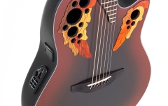 Chitara electro-acustica Ovation  Celebrity Elite Mid Cutaway Reverse Red Burst