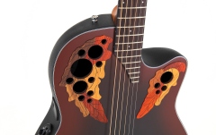 Chitara electro-acustica Ovation  Celebrity Elite Mid Cutaway Reverse Red Burst