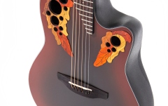 Chitara electro-acustica Ovation  Celebrity Elite Mid Cutaway Reverse Red Burst