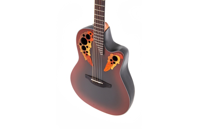 Chitara electro-acustica Ovation  Celebrity Elite Mid Cutaway Reverse Red Burst