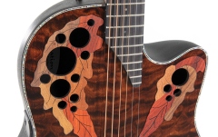Chitara electro-acustica Ovation  Celebrity Elite Plus Mid Cutaway Dark Tiger Eye