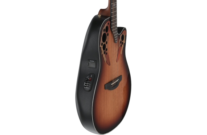 Chitara electro-acustica Ovation  Celebrity Elite Plus Mid Cutaway Sunburst