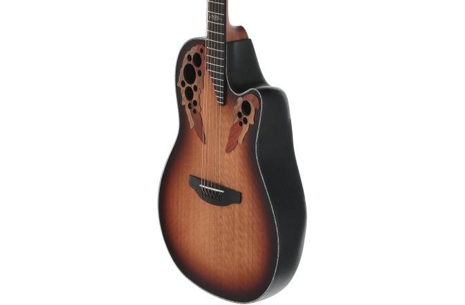 Chitara electro-acustica Ovation  Celebrity Elite Plus Mid Cutaway Sunburst