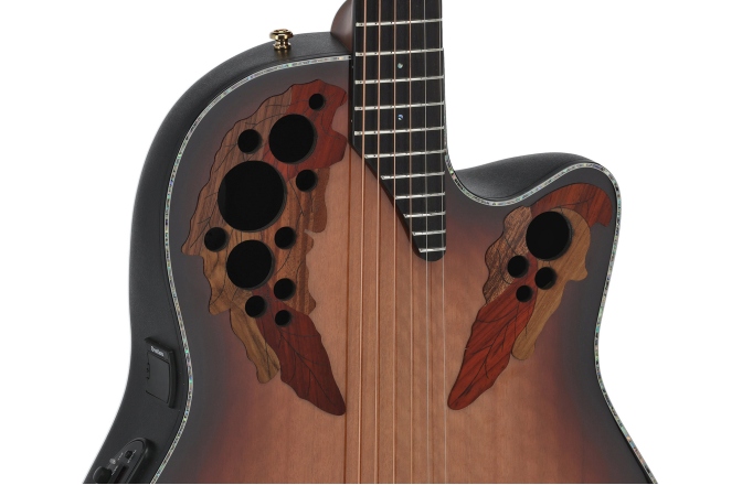 Chitara electro-acustica Ovation  Celebrity Elite Plus Mid Cutaway Sunburst
