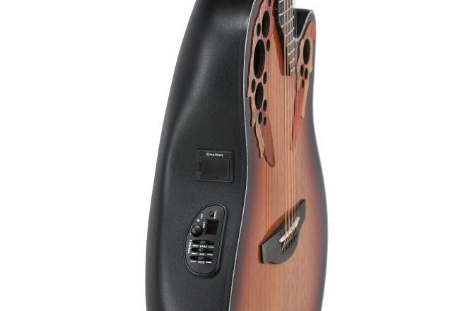 Chitara electro-acustica Ovation  Celebrity Elite Plus Mid Cutaway Sunburst