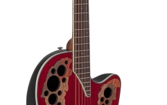 Chitara electro-acustica  Ovation  Celebrity Elite Super Shallow Cutaway Ruby Red