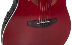 Chitara electro-acustica  Ovation  Celebrity Elite Super Shallow Cutaway Ruby Red