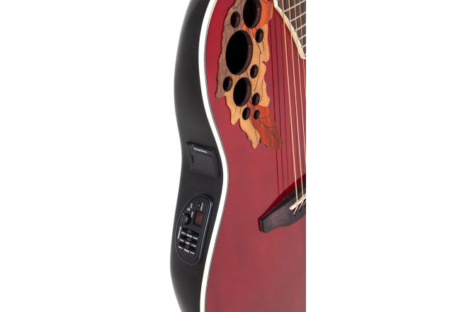 Chitara electro-acustica  Ovation  Celebrity Elite Super Shallow Cutaway Ruby Red
