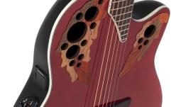 Chitara electro-acustica  Ovation  Celebrity Elite Super Shallow Cutaway Ruby Red