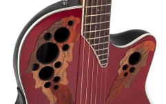 Chitara electro-acustica  Ovation  Celebrity Elite Super Shallow Cutaway Ruby Red