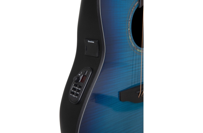 Chitara electro-acustica  Ovation  Celebrity Standard Plus Mid Cutaway Blue Flamed Maple