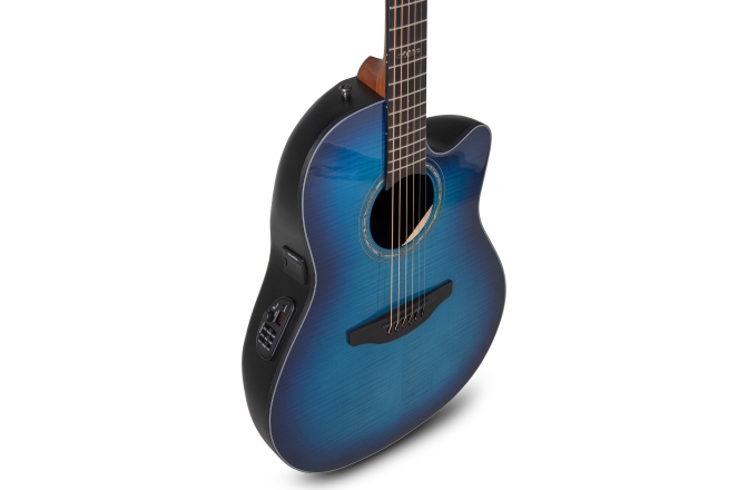 Chitara electro-acustica  Ovation  Celebrity Standard Plus Mid Cutaway Blue Flamed Maple