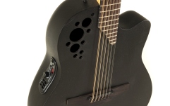 Chitara electro-acustica Ovation  Elite TX Deep Contour Cutaway 12-corzi Black Textured