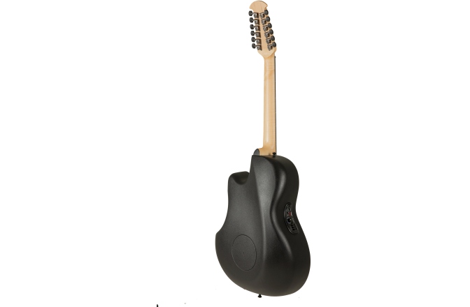 Chitara electro-acustica Ovation  Elite TX Deep Contour Cutaway 12-corzi Black Textured
