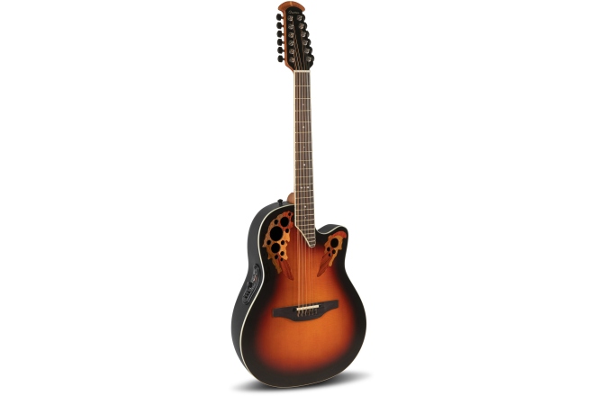Chitara electro-acustica Ovation  Standard Elite Deep Contour Cutaway 12-string New England Burst