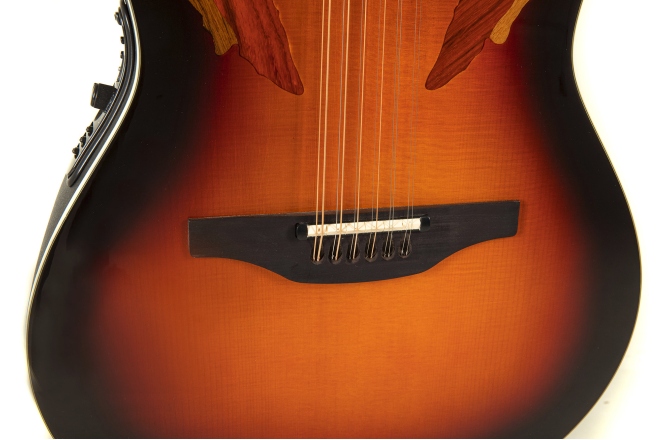 Chitara electro-acustica Ovation  Standard Elite Deep Contour Cutaway 12-string New England Burst