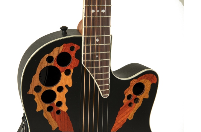 Chitara electro-acustica Ovation Standard Elite Deep Contour Cutaway Black