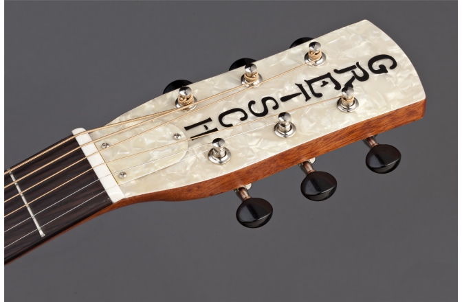 Chitară Electro-Acustică Rezonator Gretsch G9200 Boxcar™ Round-Neck Mahogany Body Resonator Guitar Natural