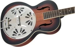 Chitară Electro-Acustică Rezonator Gretsch G9220 Bobtail™ Round-Neck A.E. Mahogany Body Spider Cone Resonator Guitar Fishman Nashville Resonator Pickup 2-Color Sunburst