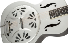 Chitară Electro-Acustică Rezonator Gretsch G9221 Bobtail™ Steel Round-Neck A.E. Steel Body Spider Cone Resonator Guitar Fishman Nashville Resonator Pickup