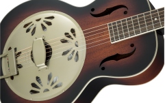 Chitară Electro-Acustică Rezonator Gretsch G9241 Alligator™ Biscuit Round-Neck Resonator Guitar with Fishman Nashville Pickup 2-Color Sunburst