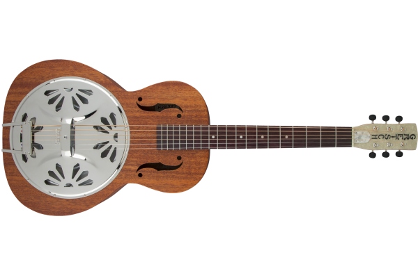 G9200 Boxcar™ Round-Neck Mahogany Body Resonator Guitar Natural