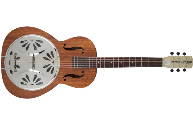 Chitară Electro-Acustică Rezonator Gretsch Guitars G9200 Boxcar™ Round-Neck Mahogany Body Resonator Guitar Natural