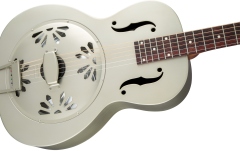 Chitară Electro-Acustică Rezonator Gretsch Guitars G9201 Honey Dipper™ Round-Neck Brass Body Biscuit Cone Resonator Guitar Shed Roof Finish